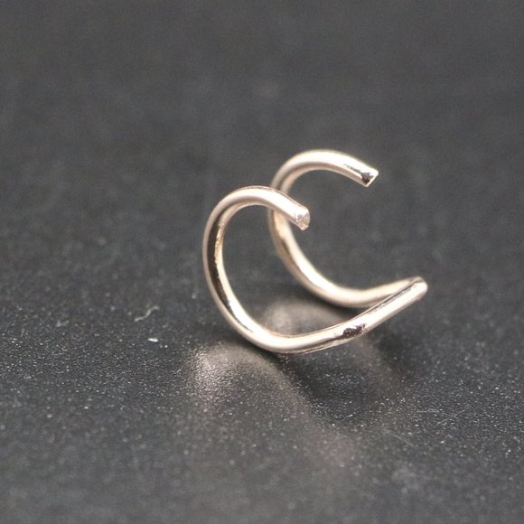 Double Ear Cuff - Rose Gold. No Piercing - Picture 7 of 9